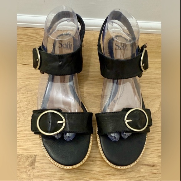 Sofft Nerissa Quarter Strap Leather Sandal - Picture 1 of 7